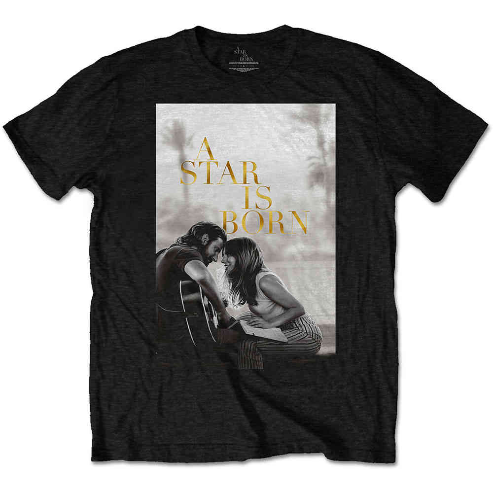 A Star Is Born - Jack & Ally Movie Poster Tshirt Homme - Noir
